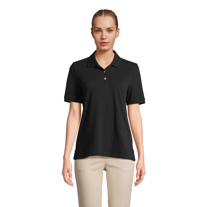 PACIFIC WOMEN - PACIFIC DAMES POLO - zwart