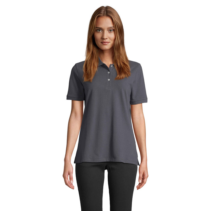 PACIFIC WOMEN - PACIFIC DAMES POLO - Muisgrijs
